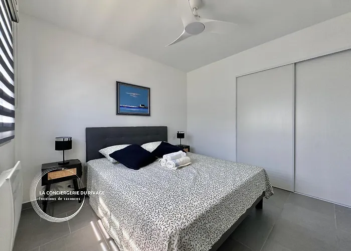 Le Frangipanier - Port De Et Plages 아파트 카르쿠에이란느