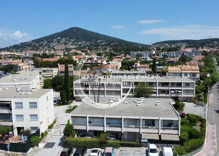 아파트 Le Frangipanier - Port De Et Plages 카르쿠에이란느